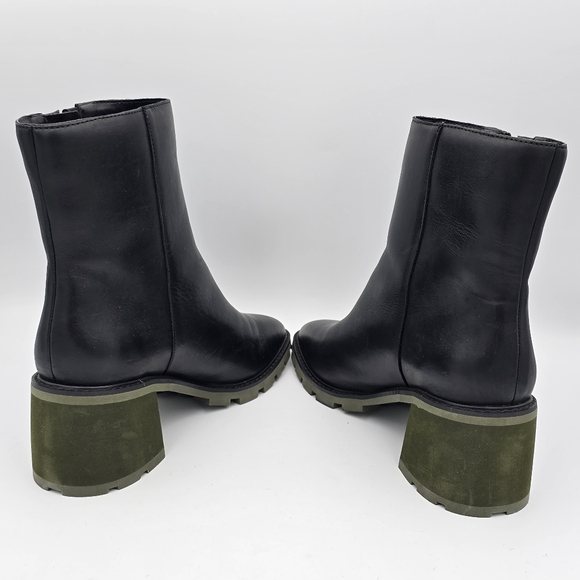 Sanctuary Primetime Leather High Heel Booties, Black, Size 8 - Picture 5 of 16